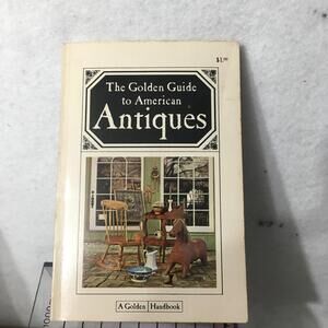 Vintage golden Guide to Antiques Special handbook ann kilborn